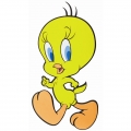 Looney Tunes Tweety Wandschmuck gro (3 Stck)