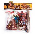 Indianer  - Wild West Set     -  Zelt, Kanu, Figuren usw.