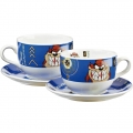 Looney Tunes Tasmanischer Teufel Jumbo Tasse & Unterteller