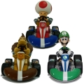 NINTENDO - Aufzieh-Kart Sortiment Donkey Kong, Luigi, Toad x6