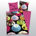 Be my cupcake - Wendebettwsche (2-teilig)