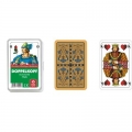 ASS - Doppelkopf - Spielkarten (schsisches Blatt Kornblume) (10 Stck) - Kunststoffetui