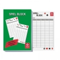 ASS - SPIELBLOCK 100 Blatt mit Spieltabelle (10 Stck) - einzel verpackt