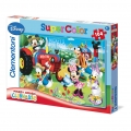 Mickey Mouse Club House - Mickey's Fun Farm - 104 Teile Puzzle