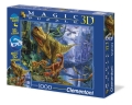 1000 Teile Magic Puzzle 3D Dinosaur Valley