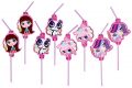 Littlest Pet Shop - 8 Stk Trinkhalme (10 VE = 80 Stk)