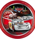 Cars Silver Edition - Pappteller gro 23cm (8 Stck)