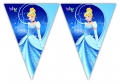 Cinderella - Flaggen-Banner dreieckig
