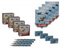 Disney Planes  - Starter-Set (4 Bleistifte, 4 Sticker-Boxen, 4 Notizblcke & 4 Radiergummis)