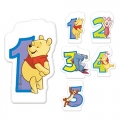 Disney Winnie - Geburtstagskerzen Zahlen (5)