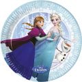 Frozen / Eisknigin Ice Skating - Pappteller 8 Stk. ca. 20cm