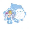 Cinderella's Fairytale - Einladungskarten mit Umschlag 6 Stk.