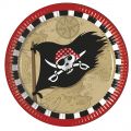 Pirate's Treasure Map - Pappteller 8 Stk. ca. 23cm