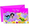 Fairies Springtime - Einladungskarten mit Umschlag (6 Stck)