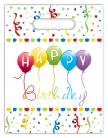 Happy Birthday Streamers - Party/Geschenktte (6 Stck)