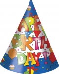 Kokliko Happy Birthday - Partyhte  (6 Stck)