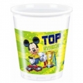 Mickey Goal - Kunststoffbecher 200ml (8 Stck)