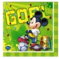 Mickey Goal - Papierserviette 2-lagig 33x33cm (20 Stck)