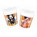 Mickey Halloween - Kunststoffbecher 200ml (8 Stck)