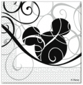 Mickey One Colour - Papierserviette 2-lagig 33x33cm