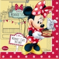 Minnie Caf - Papierserviette 2-lagig 33x33cm (20 Stck)