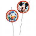 Playful Mickey - Trinkhalme mit Knick (6 Stck)