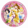 Princess & Animals - Pappteller medium 20cm (8 Stck)