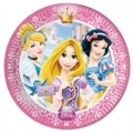 Princess Glamour - Pappteller medium 20cm (8 Stck)