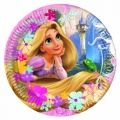 Rapunzel - Pappteller medium 20cm (8 Stck)