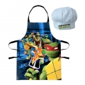 Ninja Turtles - Schrze + Kochmtze