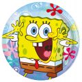 Spongebob - 8 Stk Teller (10 VE = 80 Stk) 23 cm 