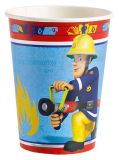 Feuerwehrmann Sam - 8 Stk Trinkbecher (10 VE = 80 Stk)