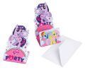 My Little Pony - 8  Stk Einladungskarten (10 VE = 80 Stk)