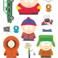 SOUTH PARK - Stickers / Aufkleber - 50x70cm - Characters#1