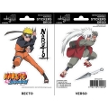 NARUTO SHIPPUDEN - Stickers / Aufkleber - 16x11cm/ 2 Bltter - Naruto/ Jiraiya (5 Stck)