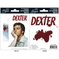 DEXTER - Stickers / Aufkleber - 16x11cm/ 2 Bltter - Dexter (5 Stck)