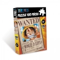 ONE PIECE - puzzle - 100 Teile WANTED Luffy